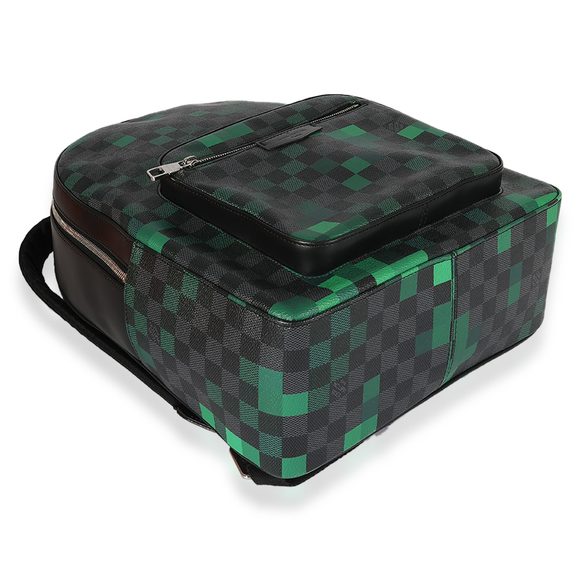Louis Vuitton Canvas Damier Graphite Pixel Josh Backpack - Picture 6 of 7